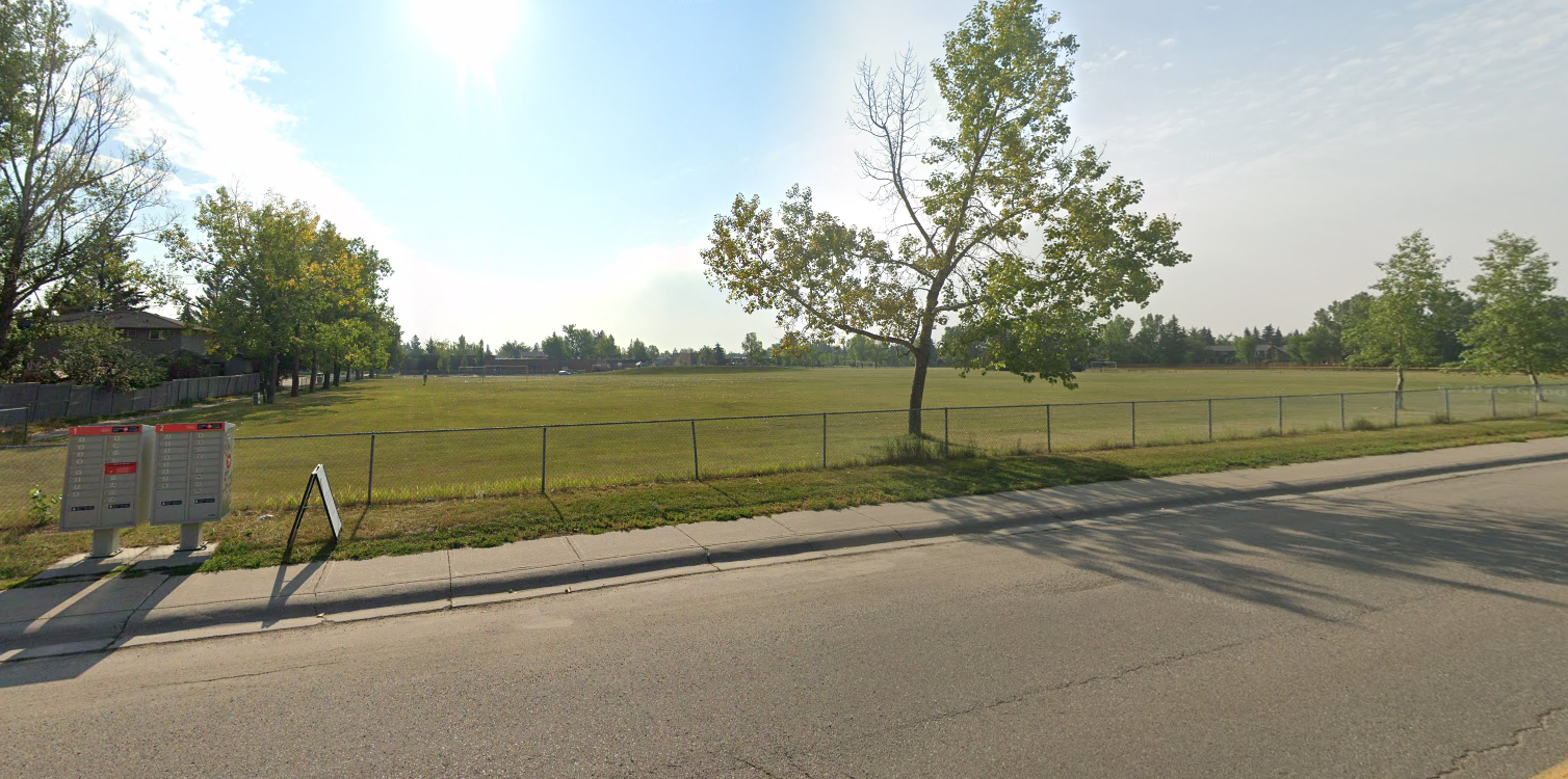 Fields behind St. Catherine's School
